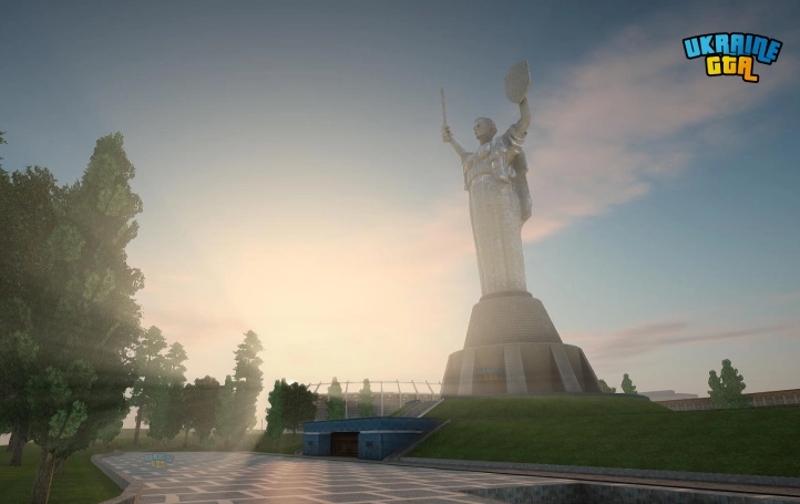 Motherland statue